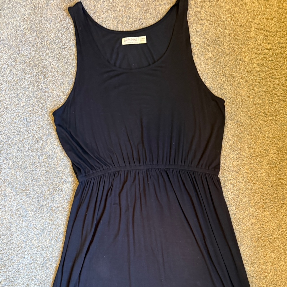 Classic Black Sleeveless Women’s knit Dress XL